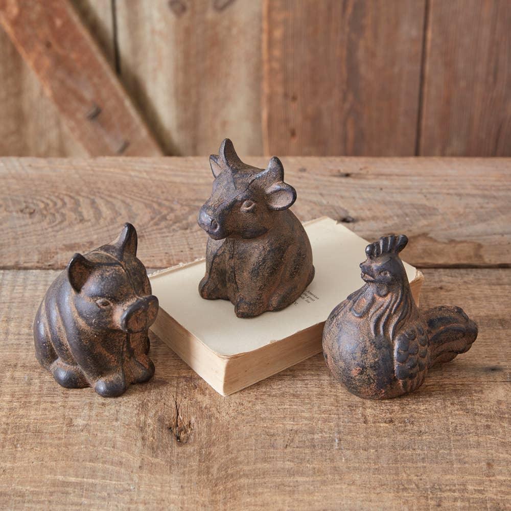 Rustic Mini Tabletop Pig - American Farm Company