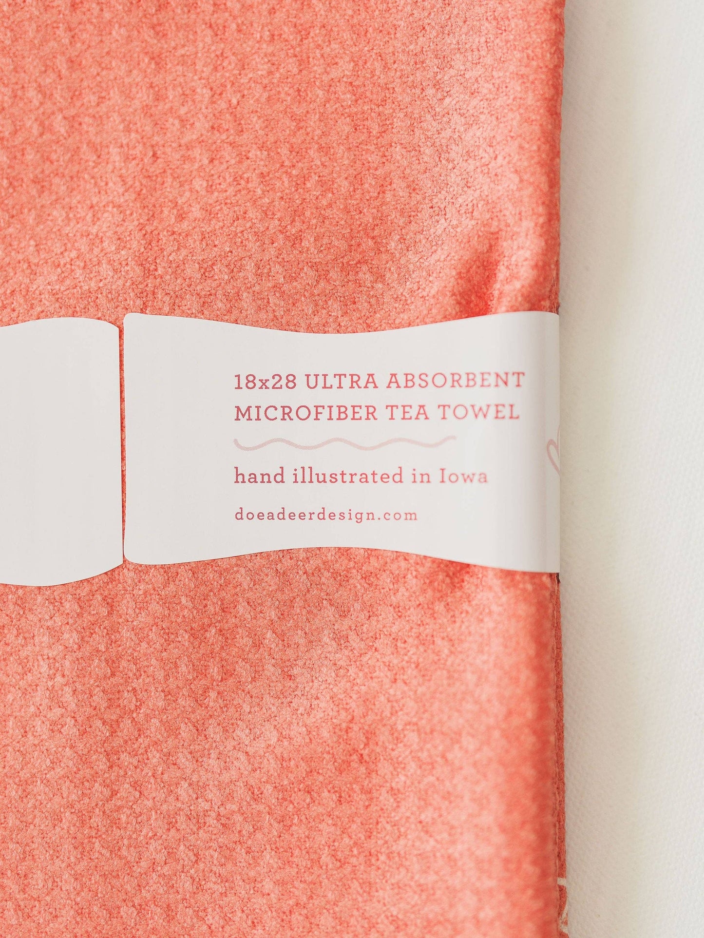 'Autumn Exists' Waffle Towel