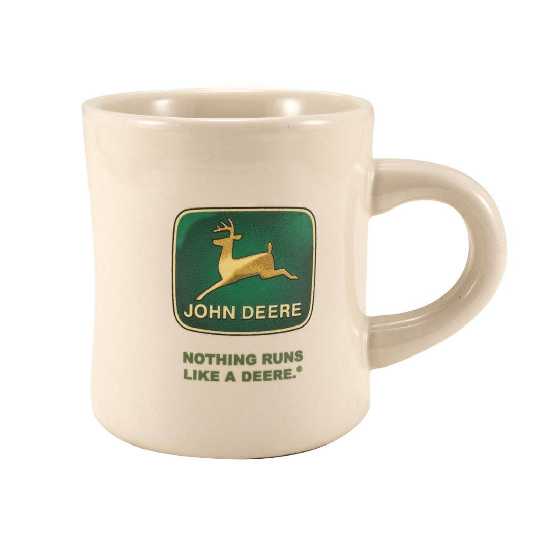 John Deere 'Iron Horse' Cream Diner Mug
