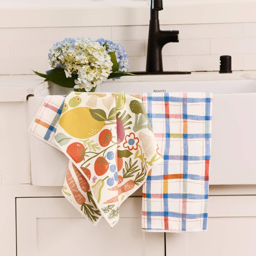 Farm Stand Microfiber Kitchen Towel