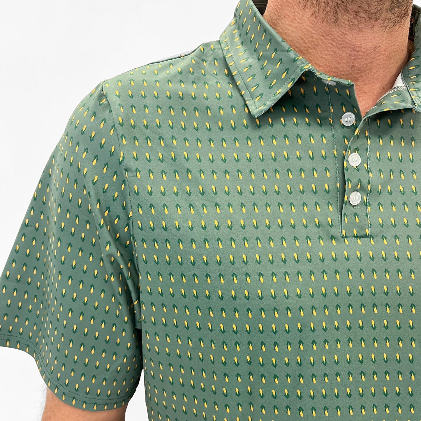 Retro Corn Performance Polo
