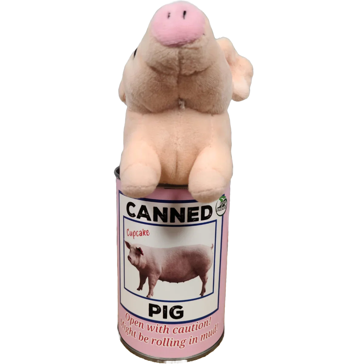 Canned Pig | Plush w/ Jokes