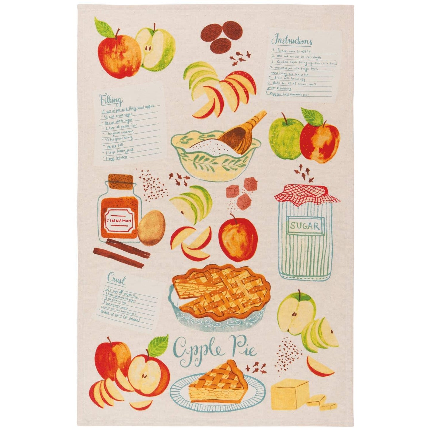 Sweet as Pie Dishtowels - Set of 2