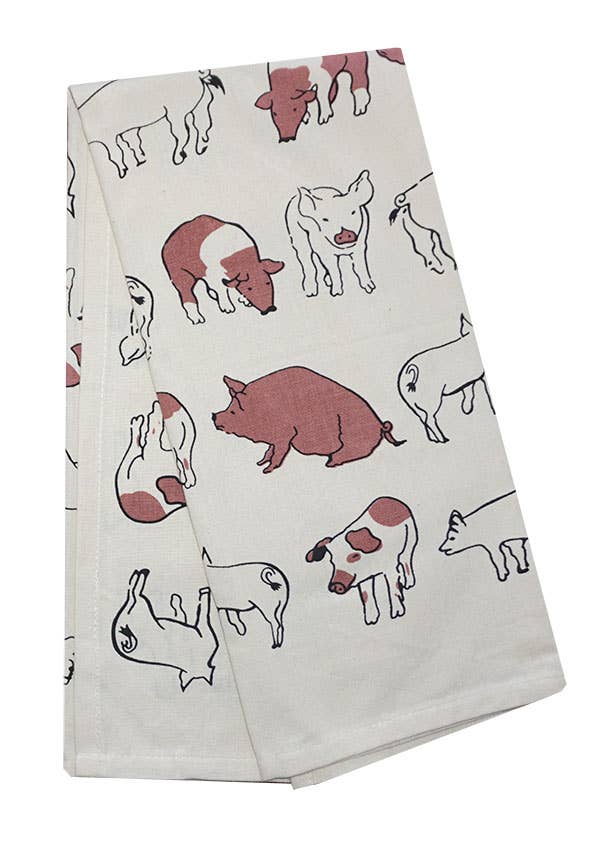 Hog Wild Kitchen Towels