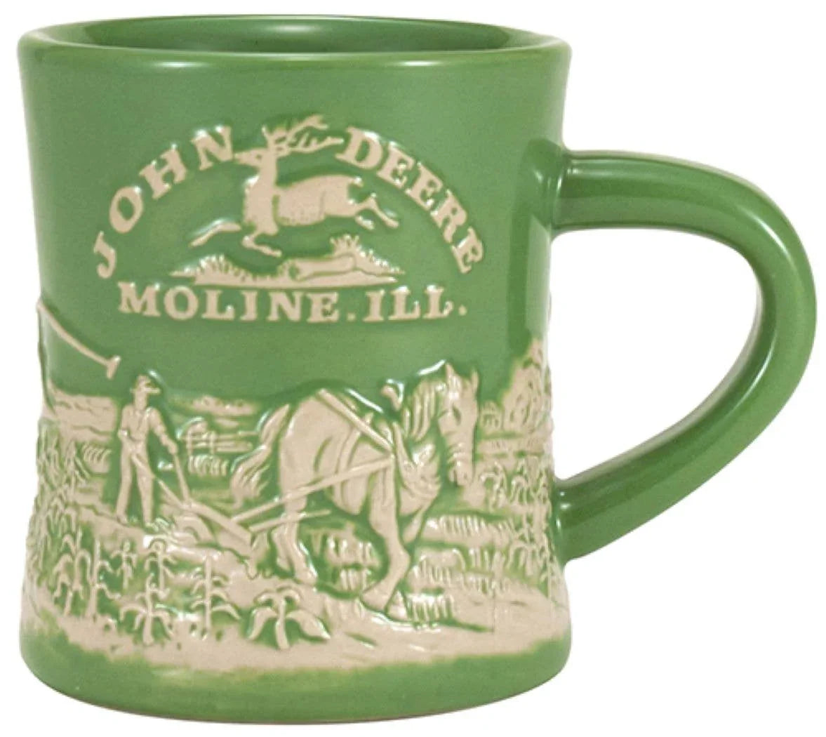John Deere Horse & Plow Diner Mug