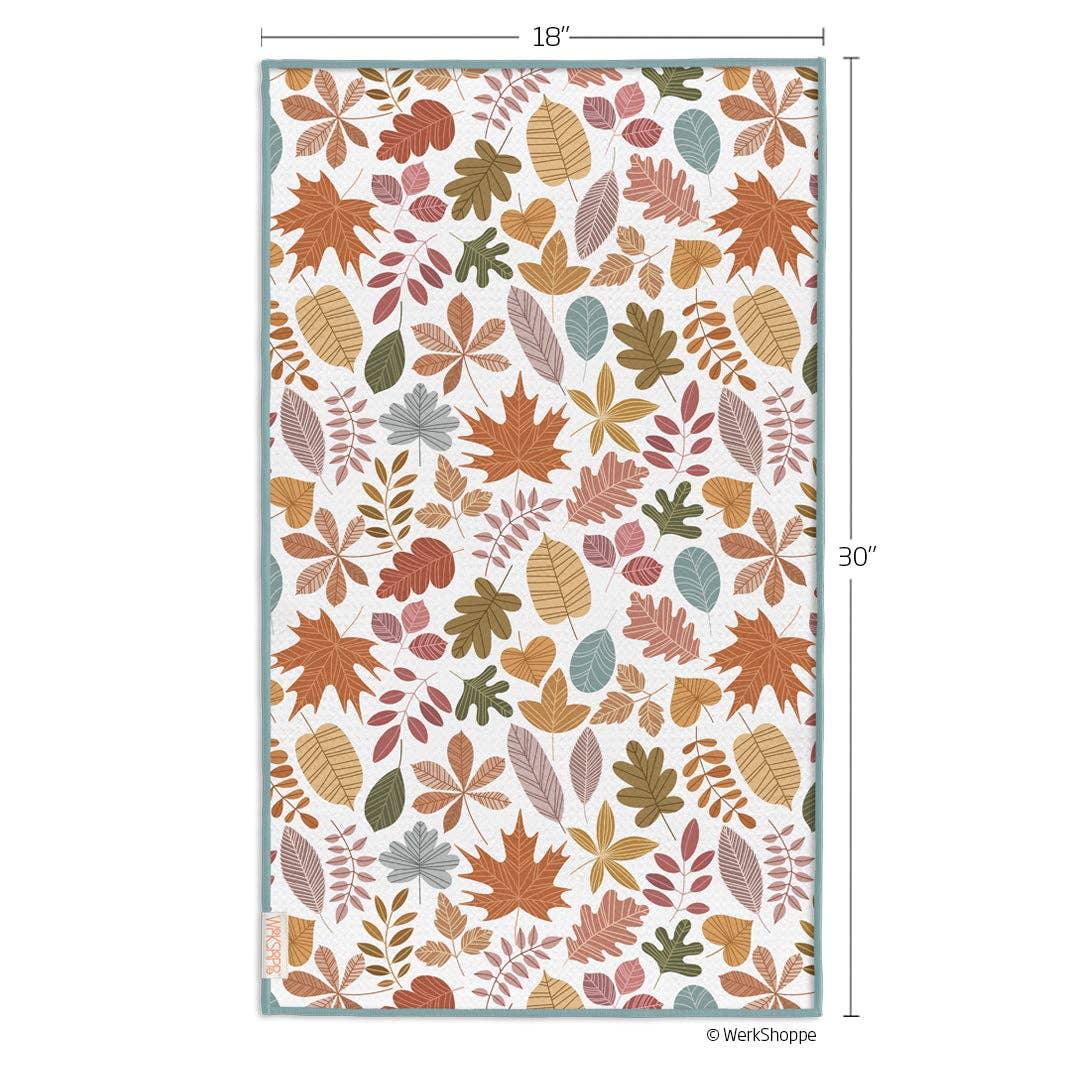 Leaf Impressions Microfiber Kitchen Towel