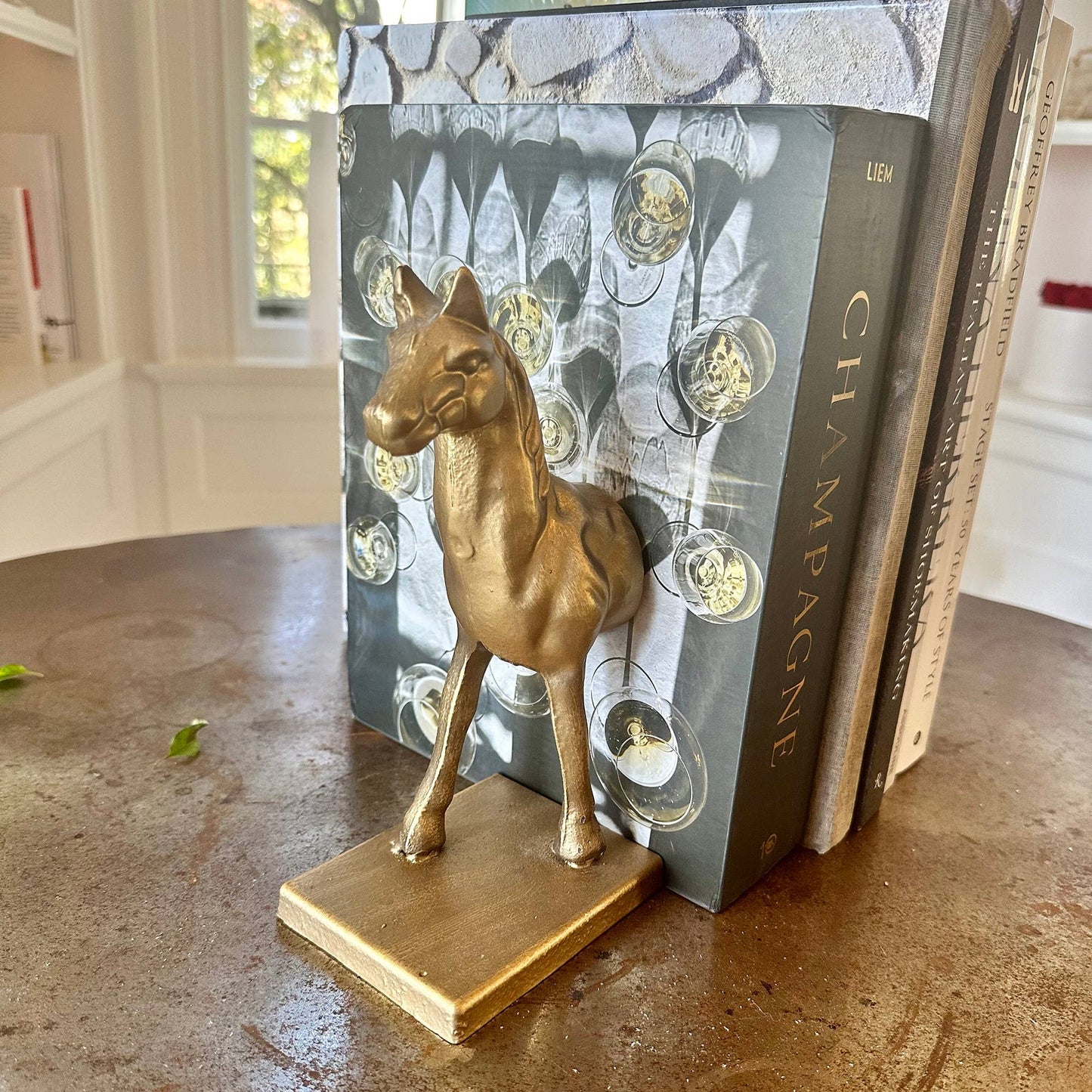 Decorative Horse Bookend Set