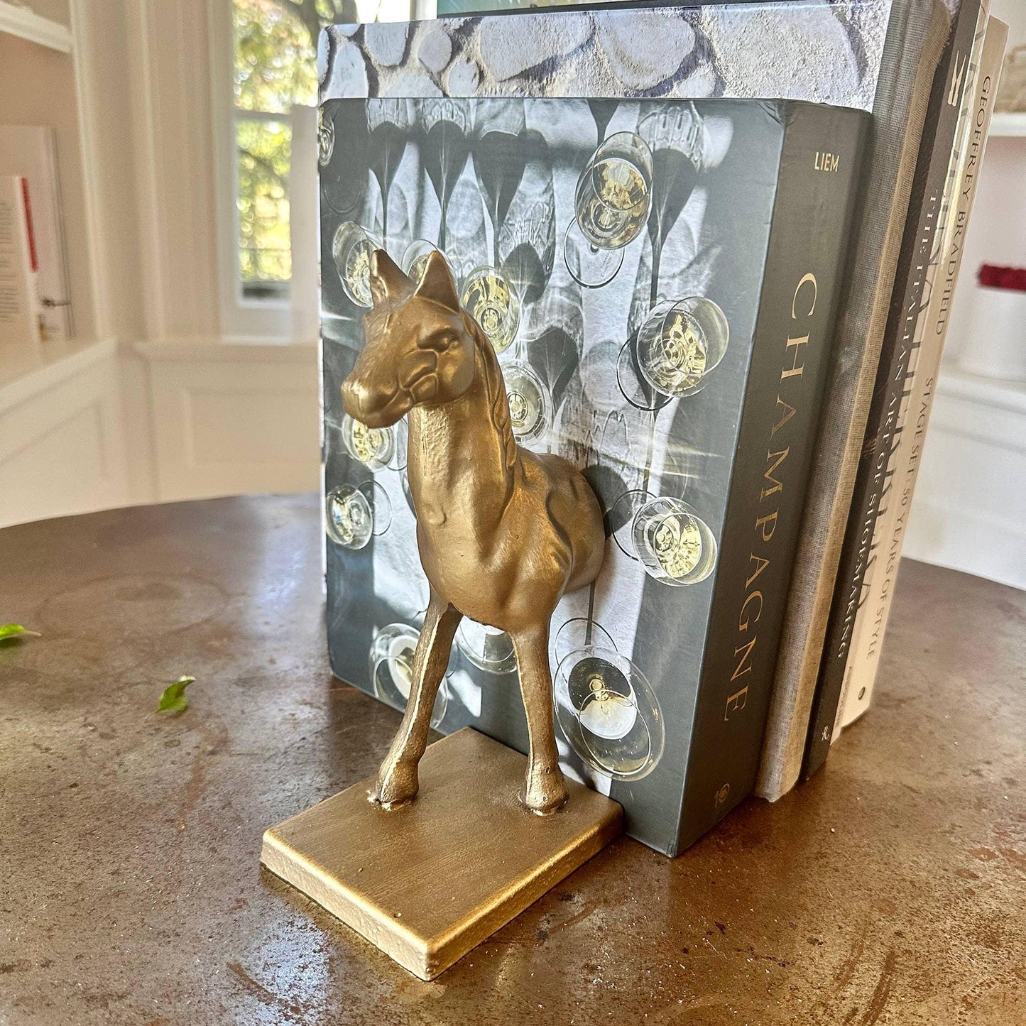 Decorative Horse Bookend Set