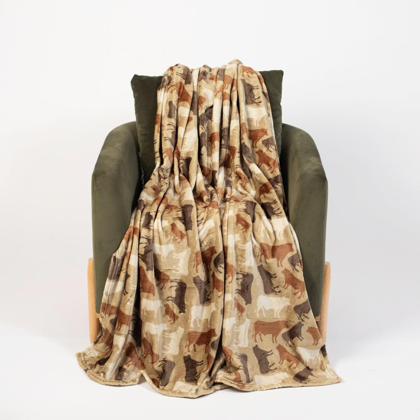 Cow Camo™ Plush Blanket - American Farm Company