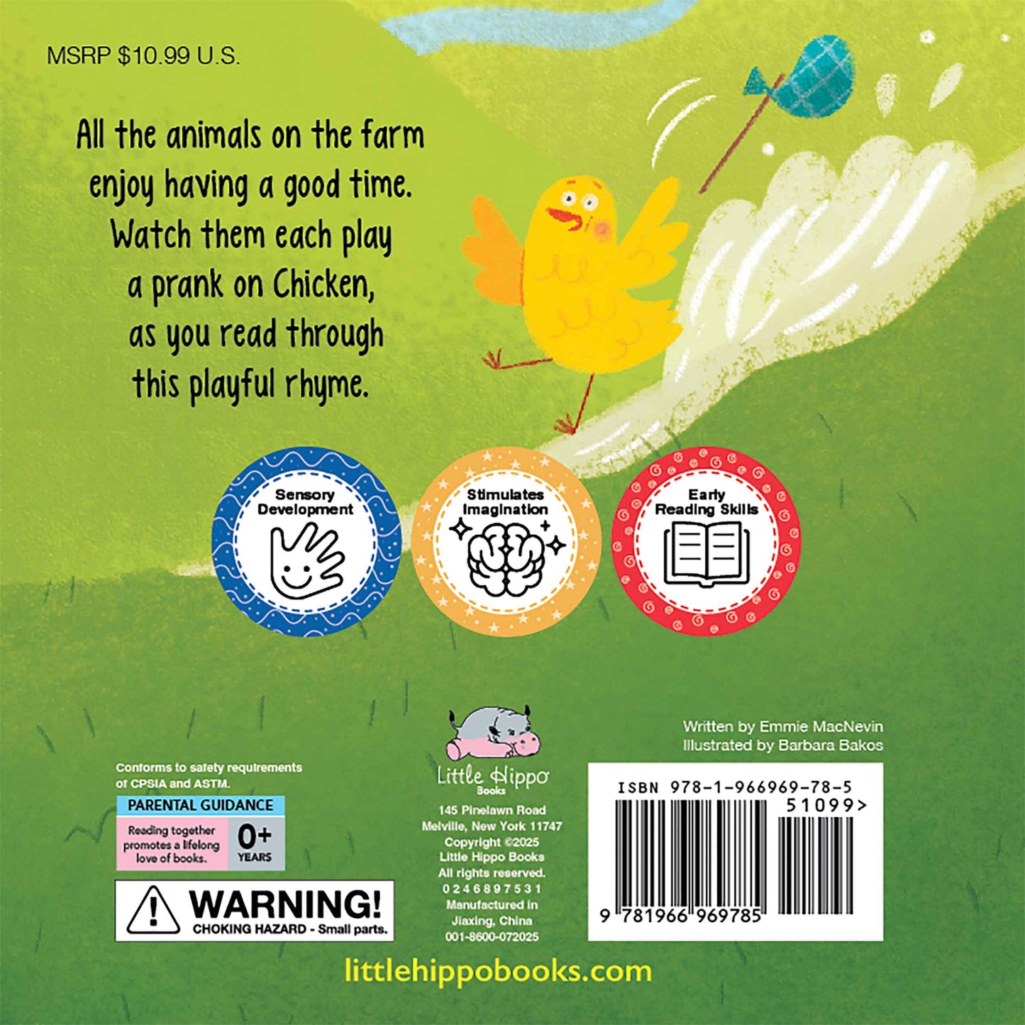 Funny Farm Days - A Touch-and-Feel Storybook