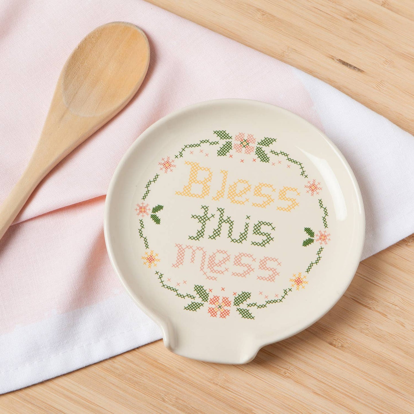 'Bless This Mess' Spoon Rest
