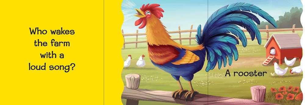 Who's Playing on the Farm? Book