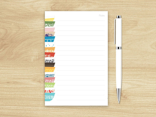 Vintage Bowl Stack Notepad