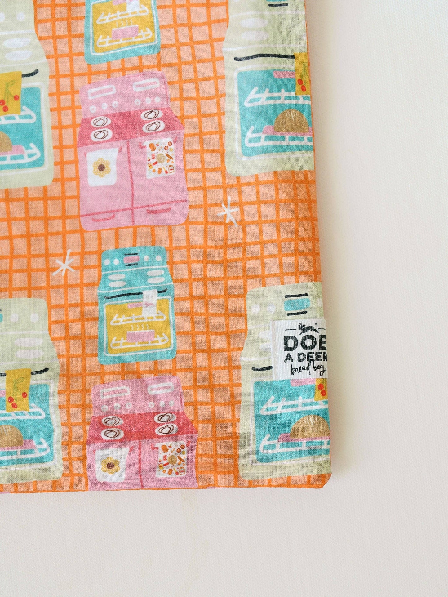 Vintage Ovens Bread Bag