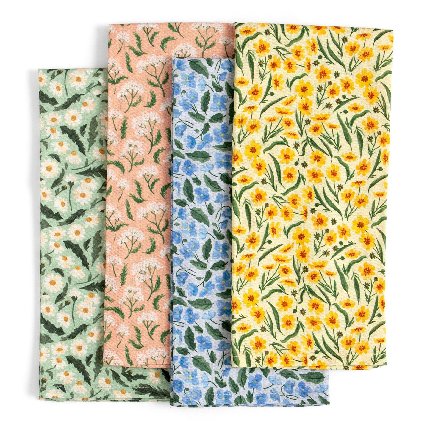 Roadside Blooms Floral Kitchen Towel - Set of 4 - American Farm Company