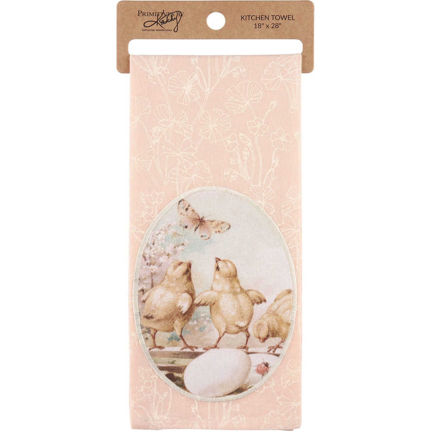 Pink Chick Kitchen Towel - American Farm Company