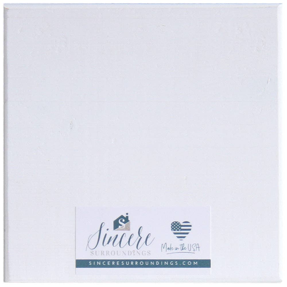 'Making a List' Chicken Square Plaque