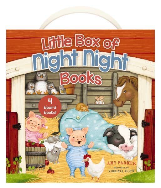 Little Box of Night Night Board Books - Set of 4