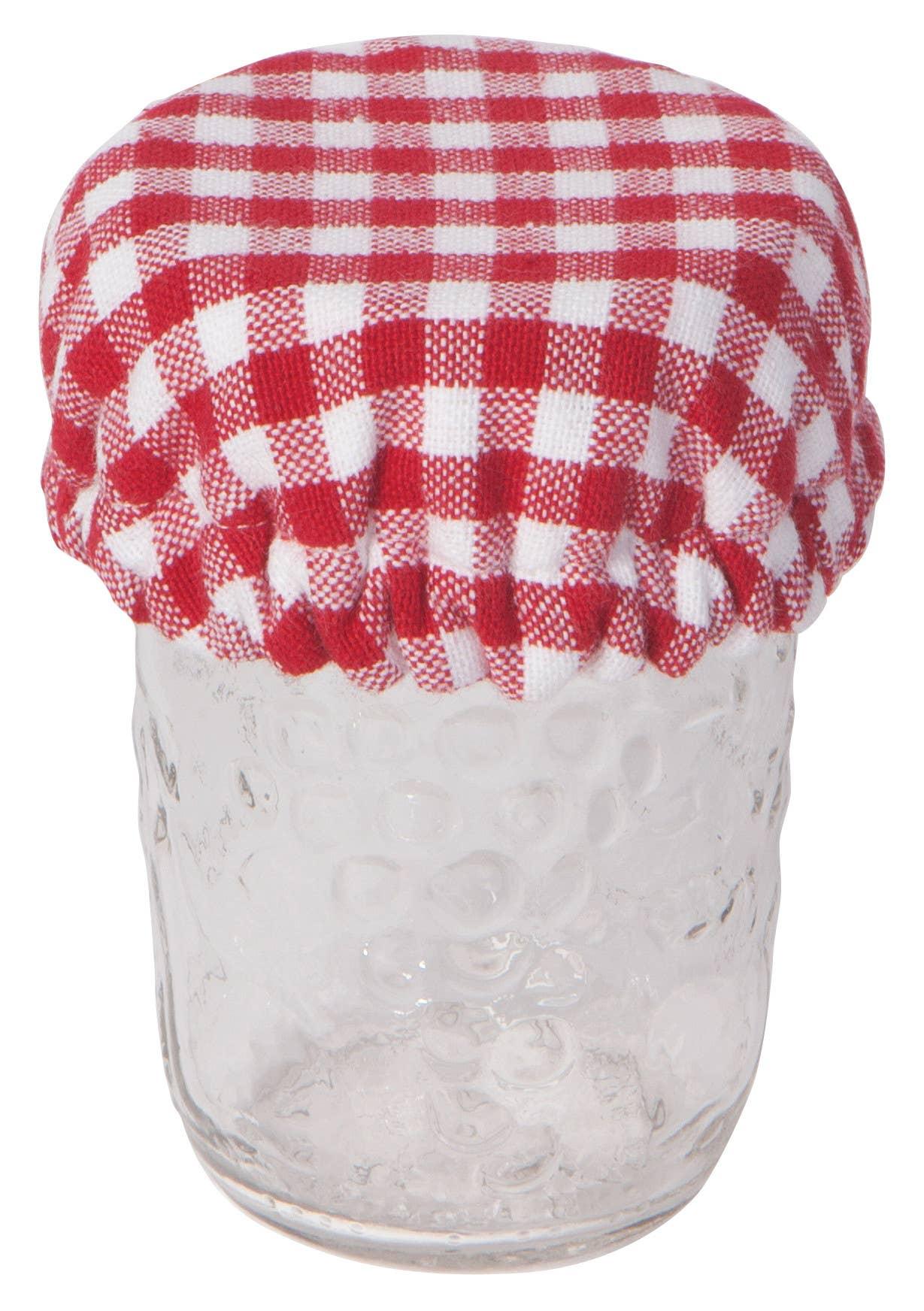 Gingham Mini Bowl Cover - Set of 3