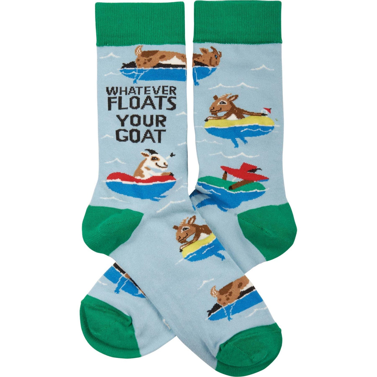 'Whatever Floats Your Goat' Socks - American Farm Company