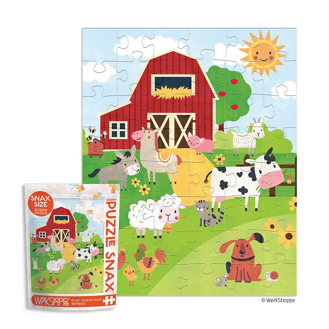 Farm Life Snax Puzzle - 48 Piece