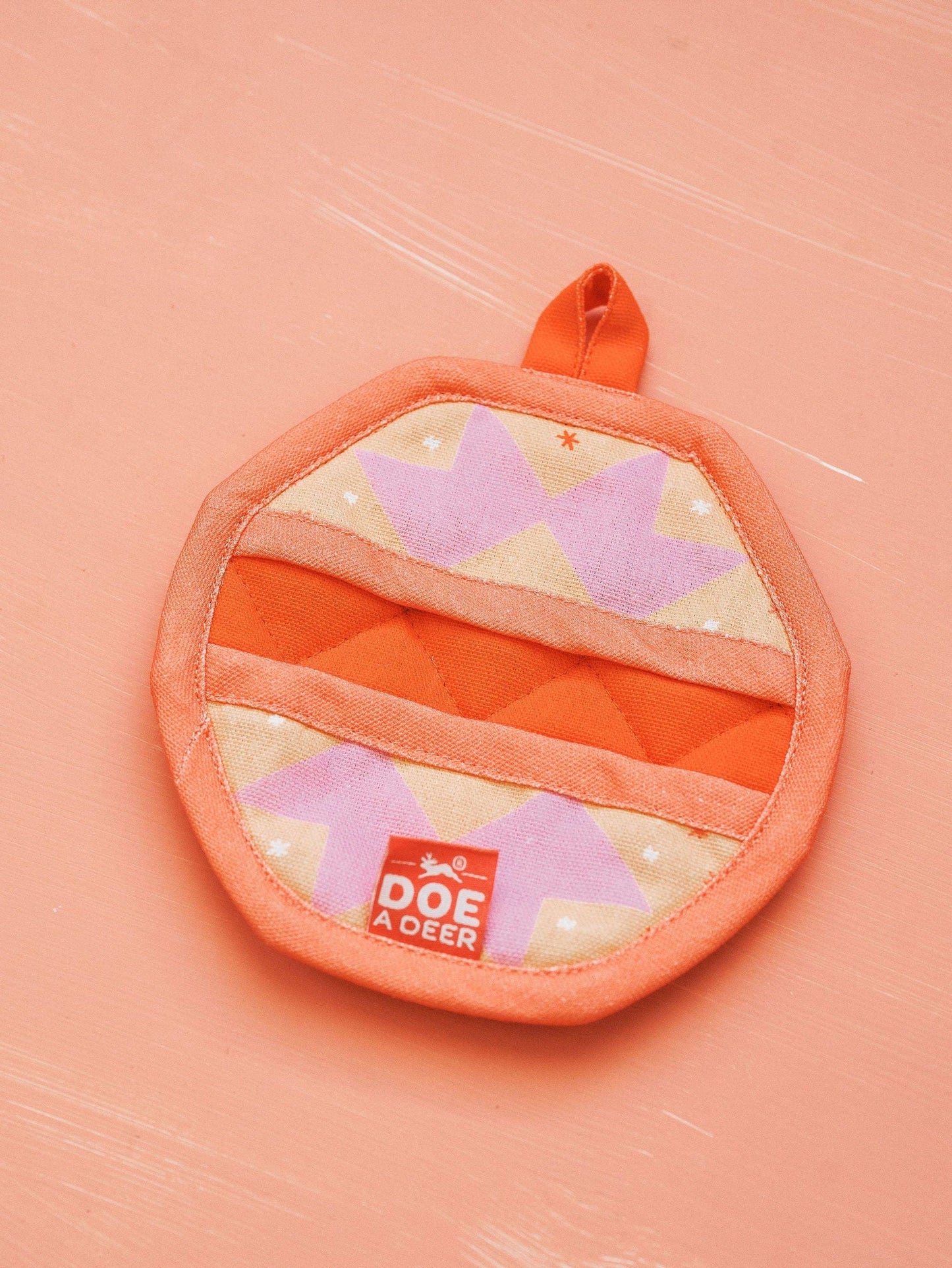 Quilted Pumpkin Mini Mitts - Set of 2