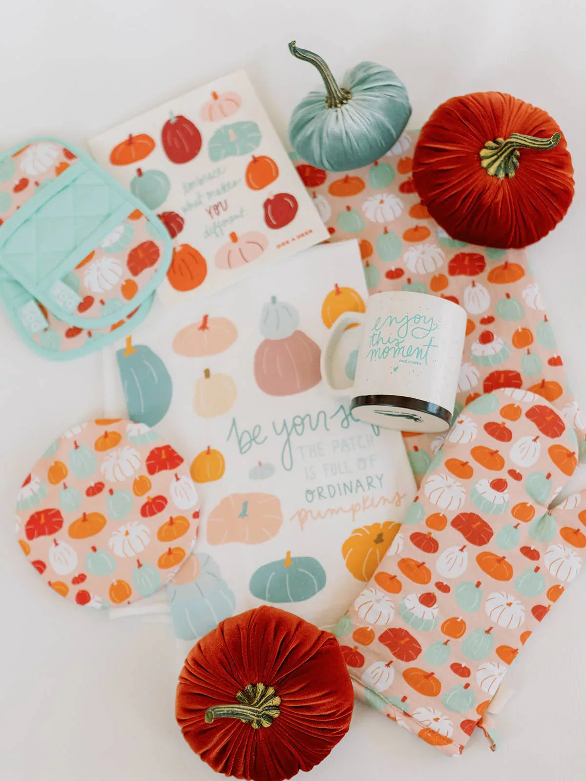 Pumpkins Oven Mitt