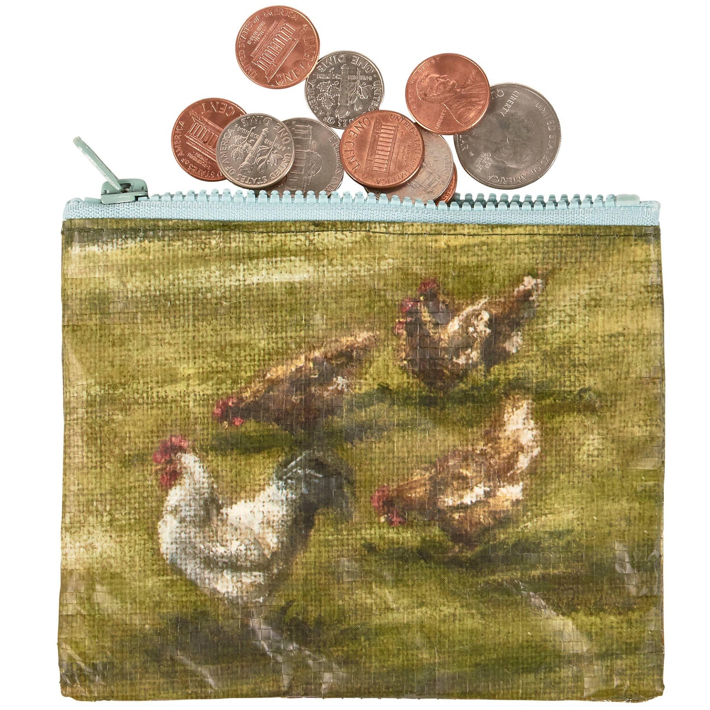 Chickens Zipper Wallet - American Farm Company