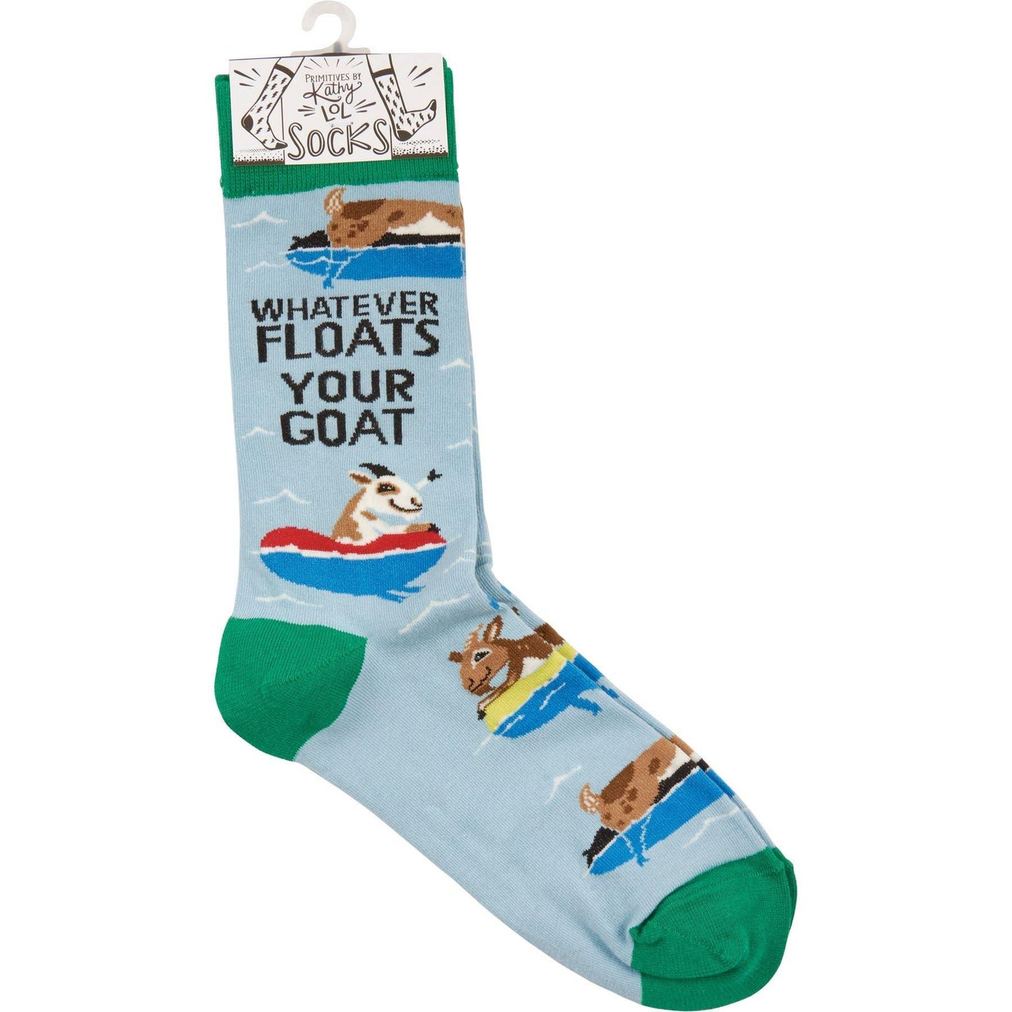 'Whatever Floats Your Goat' Socks - American Farm Company