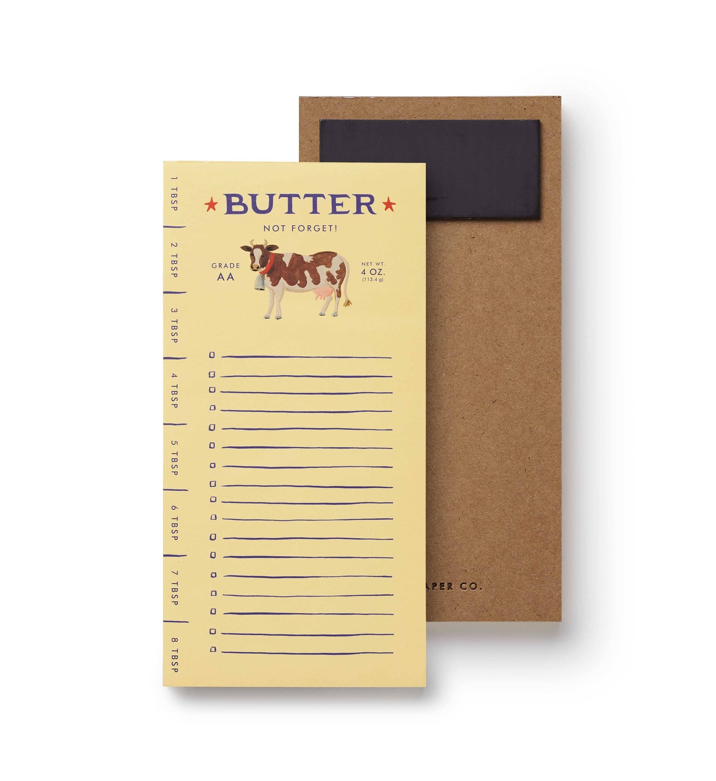 'Butter Not Forget' Market Pad