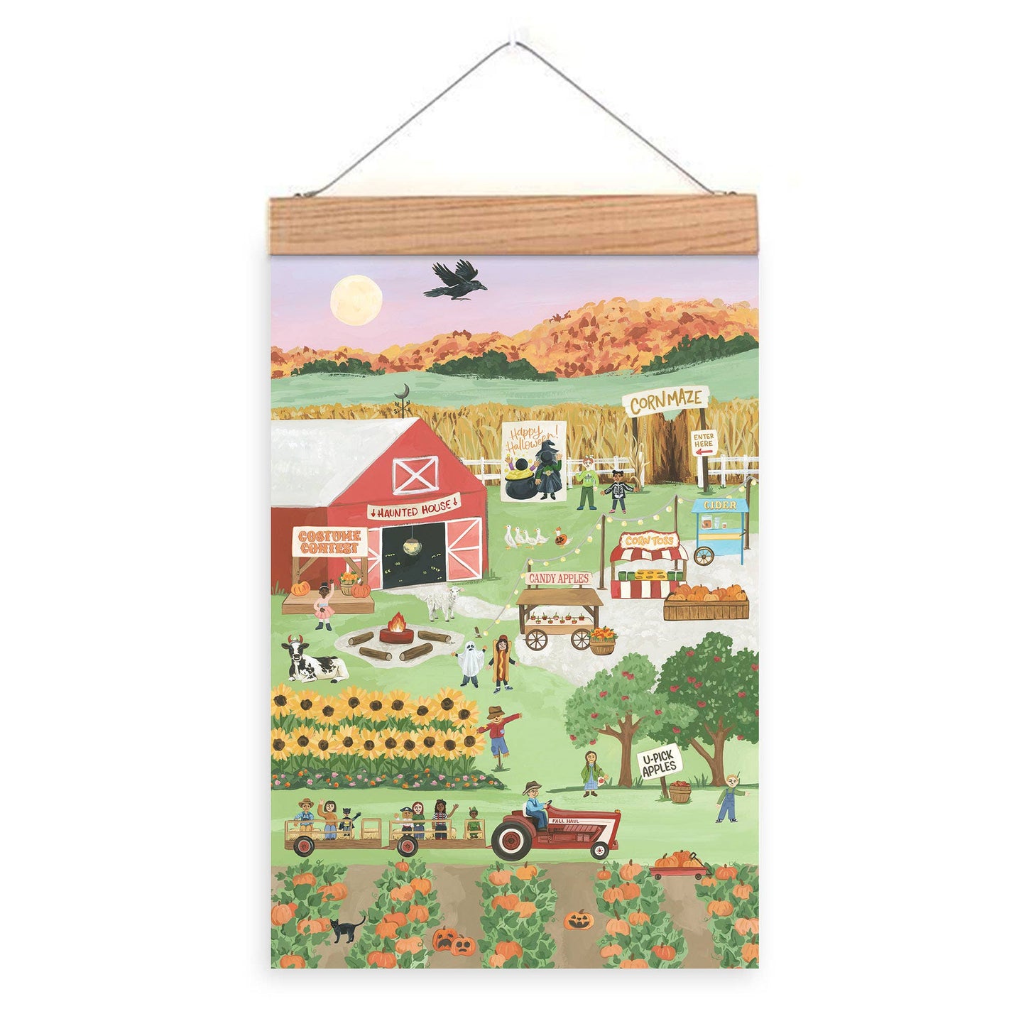 Halloween Countdown Calendar - Fall Festival