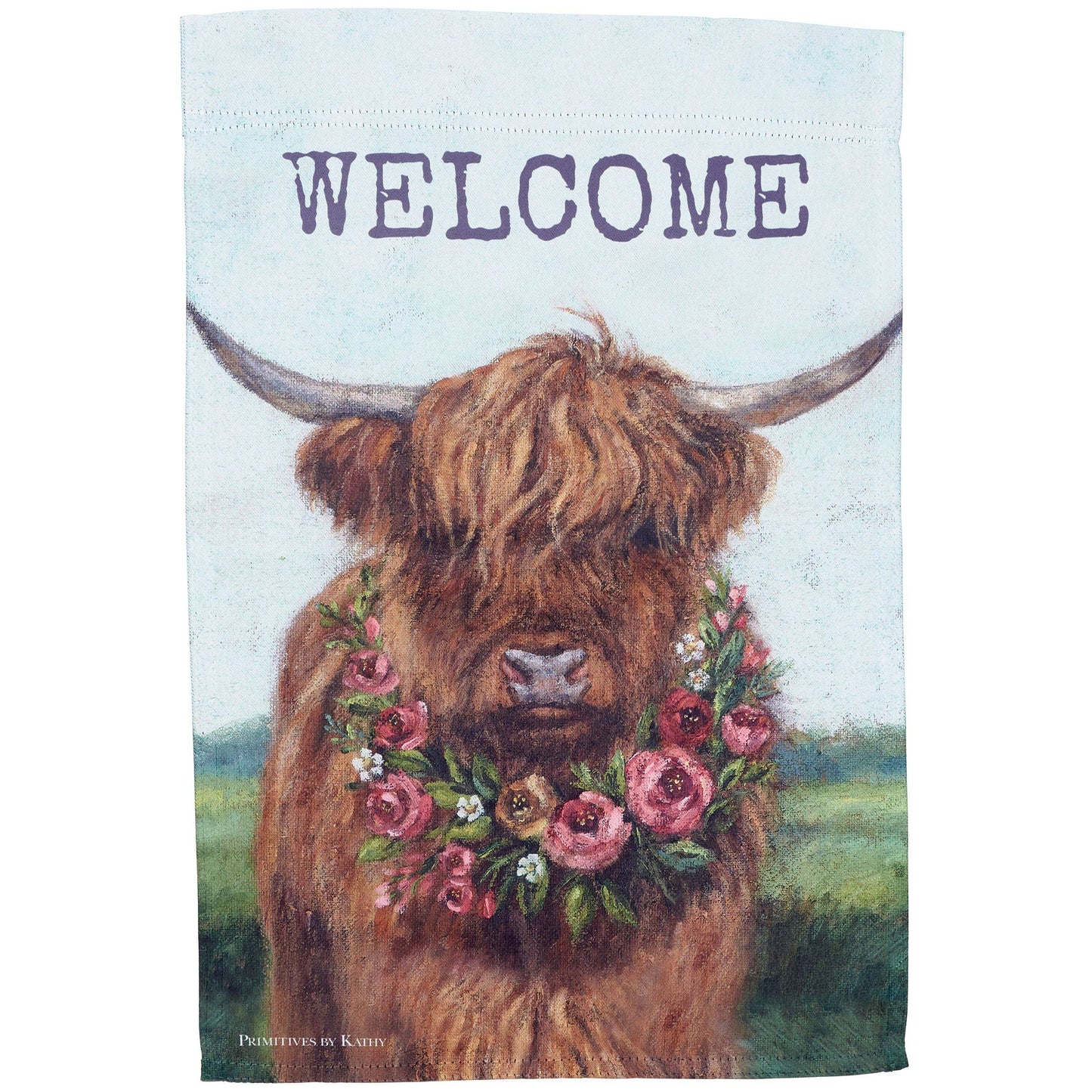 Floral Highland Garden Flag - American Farm Company
