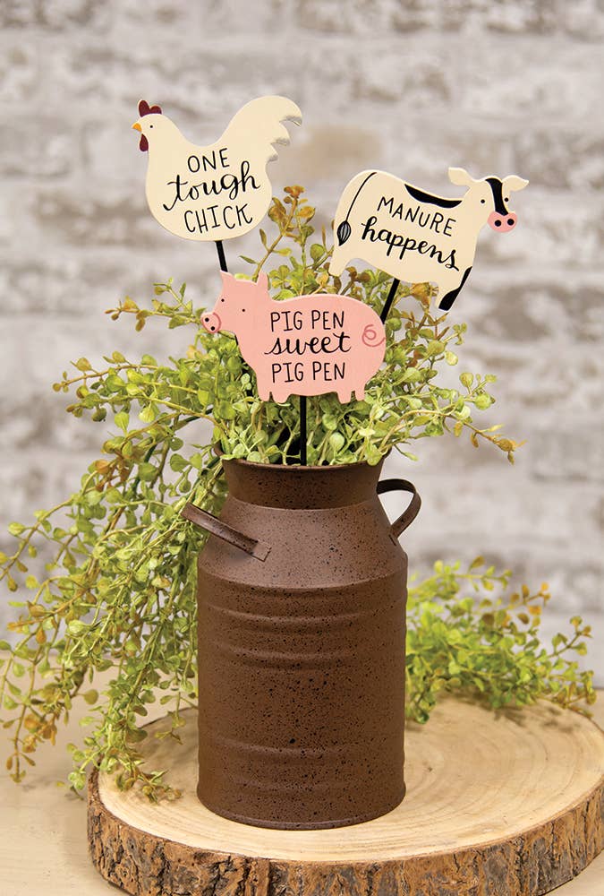 Farm Animal Plant Poke