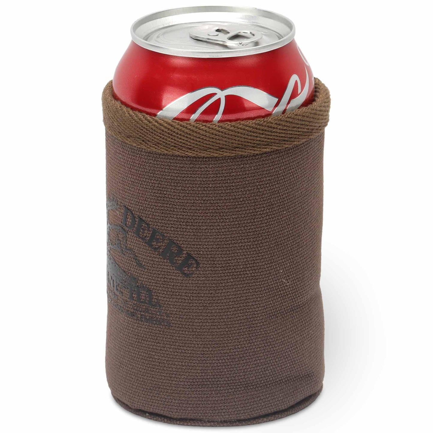 John Deere Logo Classic Canvas Can Koozie