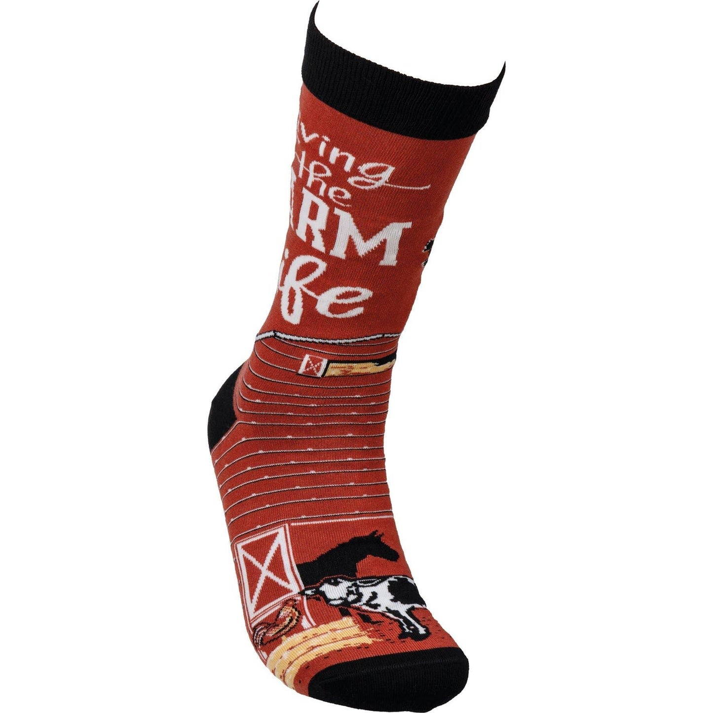 'Living The Farm Life' Socks