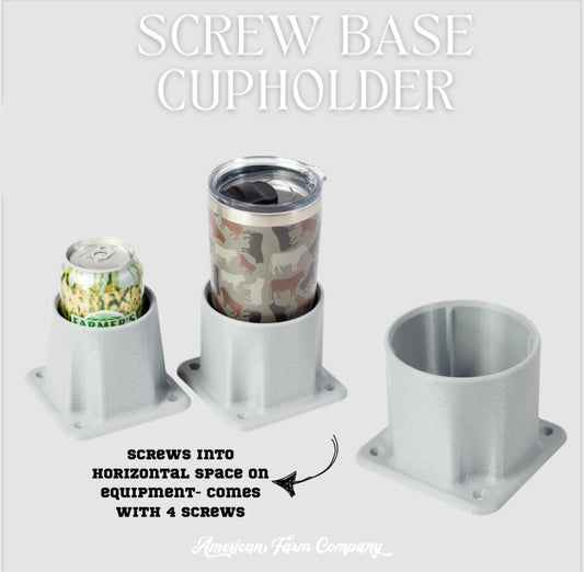 Screw Base Cupholder for Industrial Equipment - American Farm Company