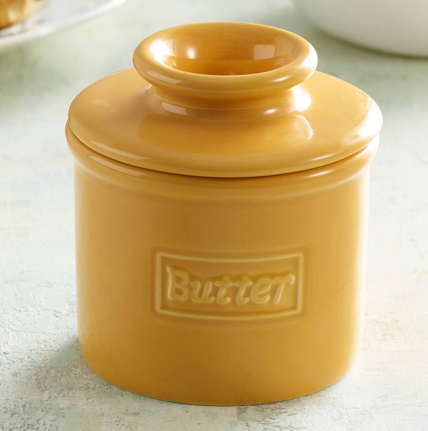 The Original Butter Bell® Crock - Cafe Golden Yellow