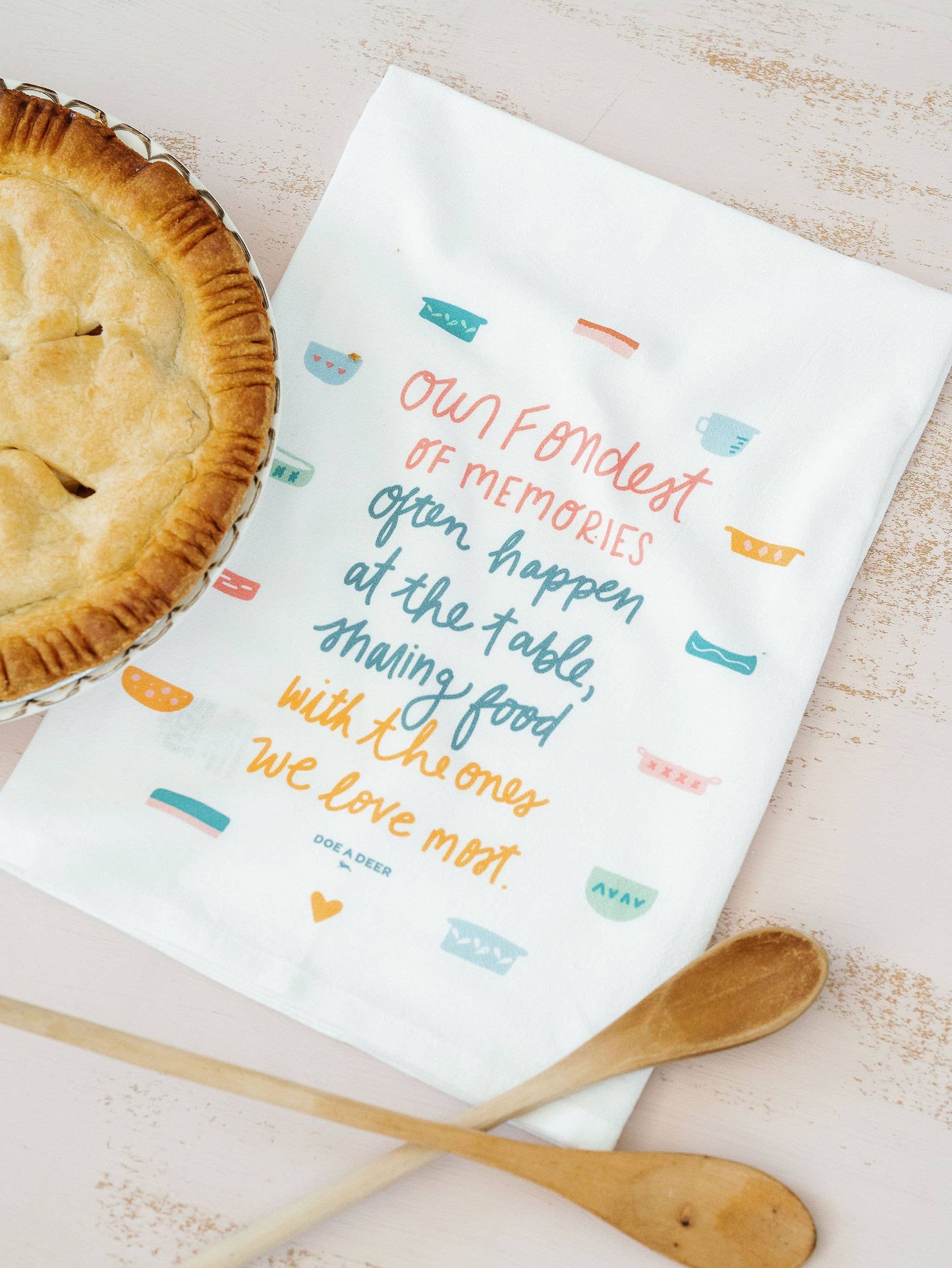 'Our Fondest Memories' Flour Sack Towel