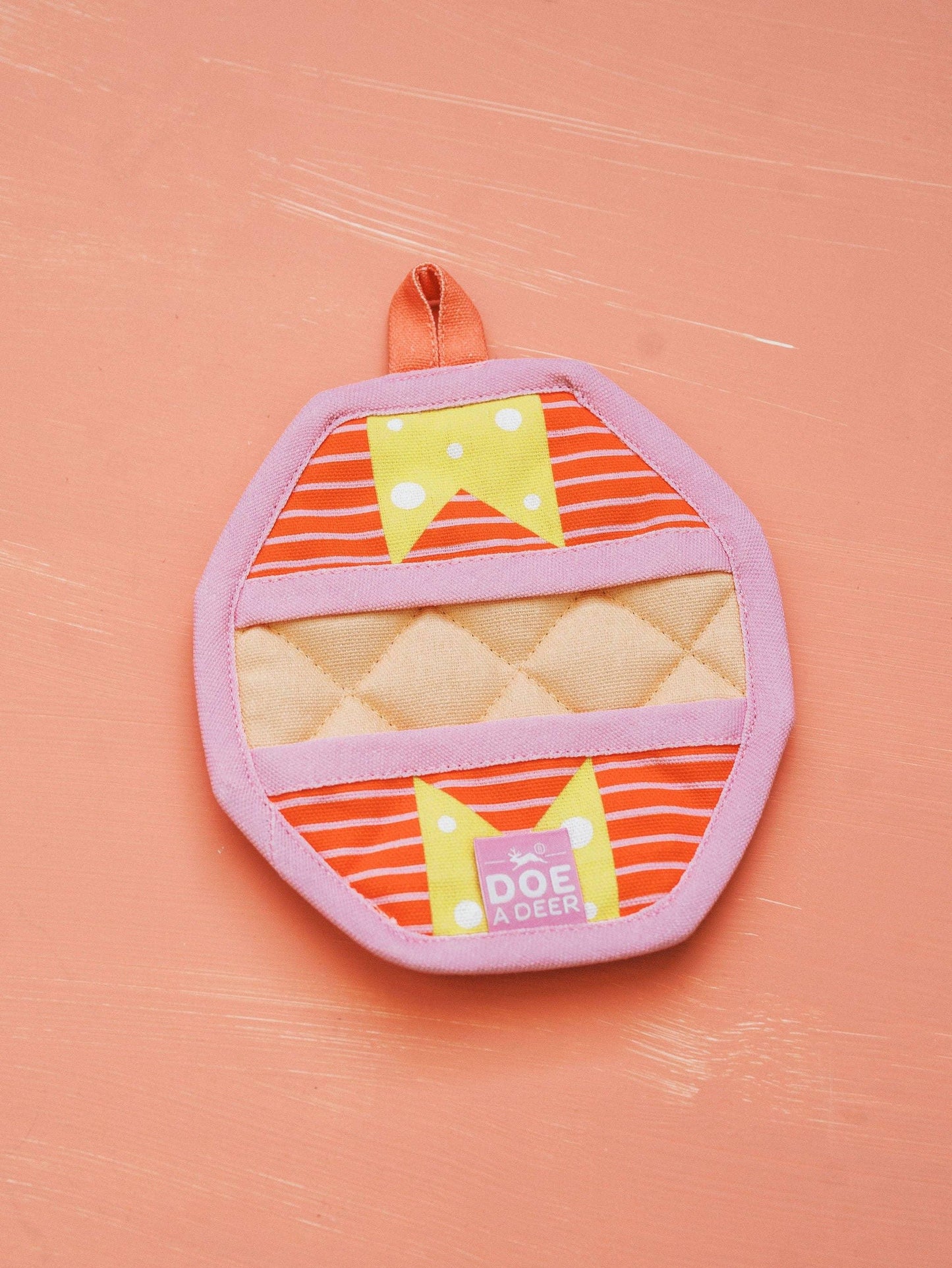 Quilted Pumpkin Mini Mitts - Set of 2