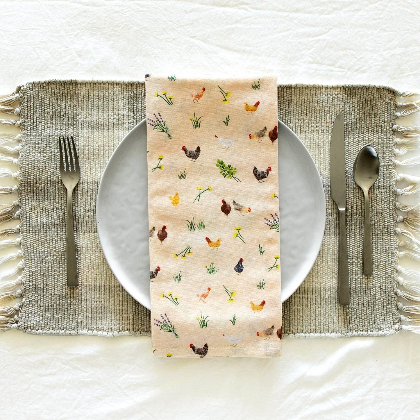 Chicken Meadows Kitchen Towel - American Farm Company