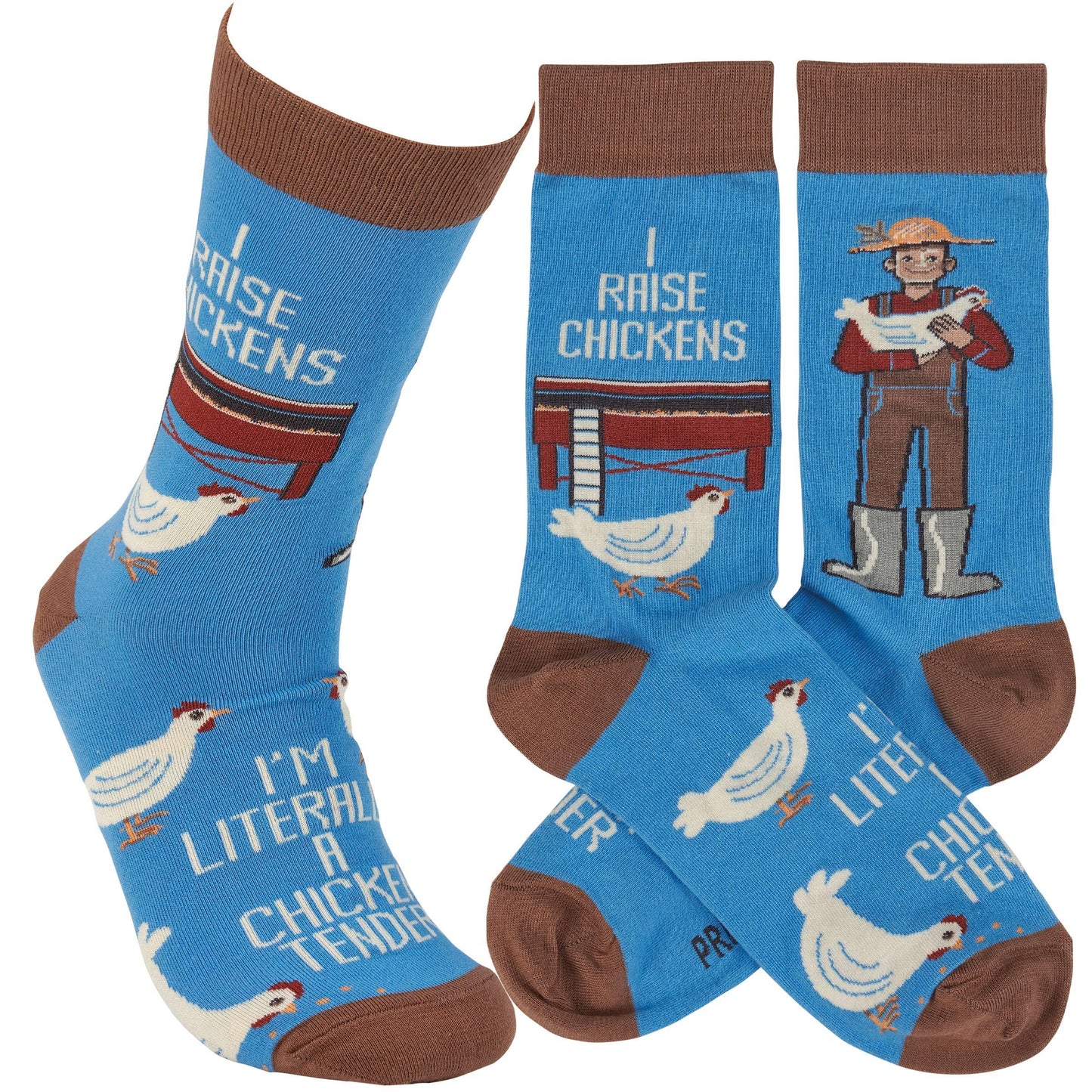 'I Raise Chickens' Socks - American Farm Company