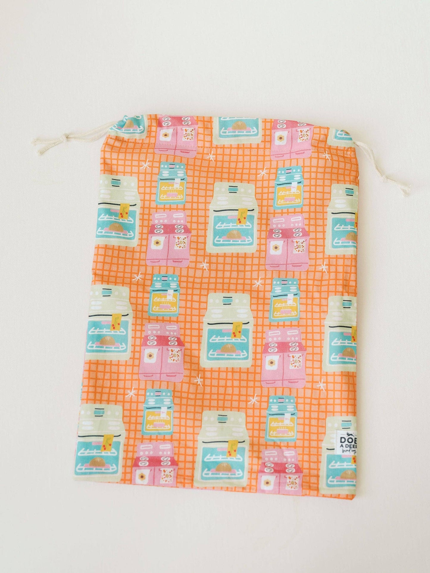 Vintage Ovens Bread Bag