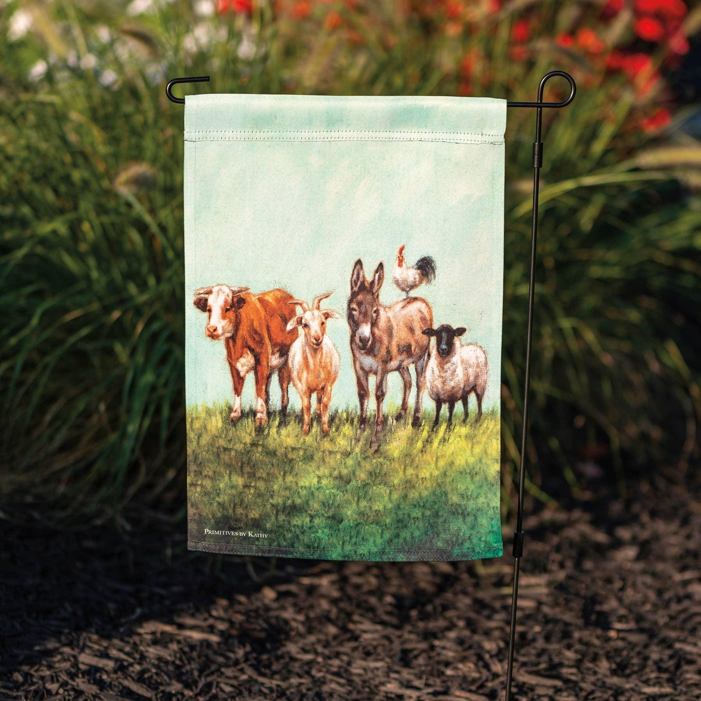 Farm Animals Garden Flag - American Farm Company