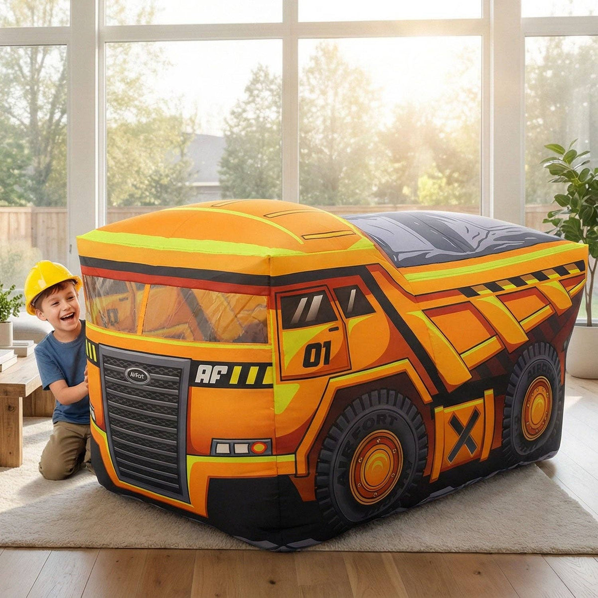 Big Yellow Dump Truck AirFort