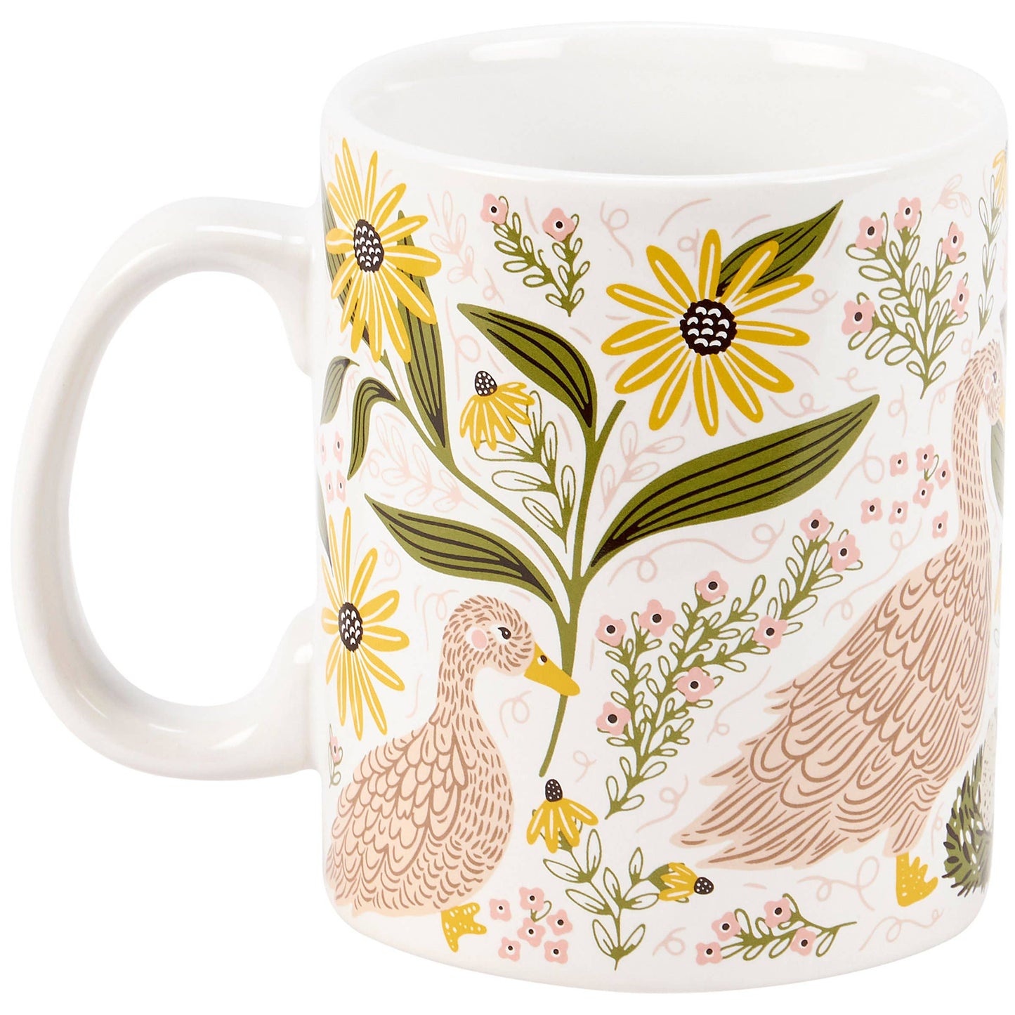 Goose Folk Art Mug