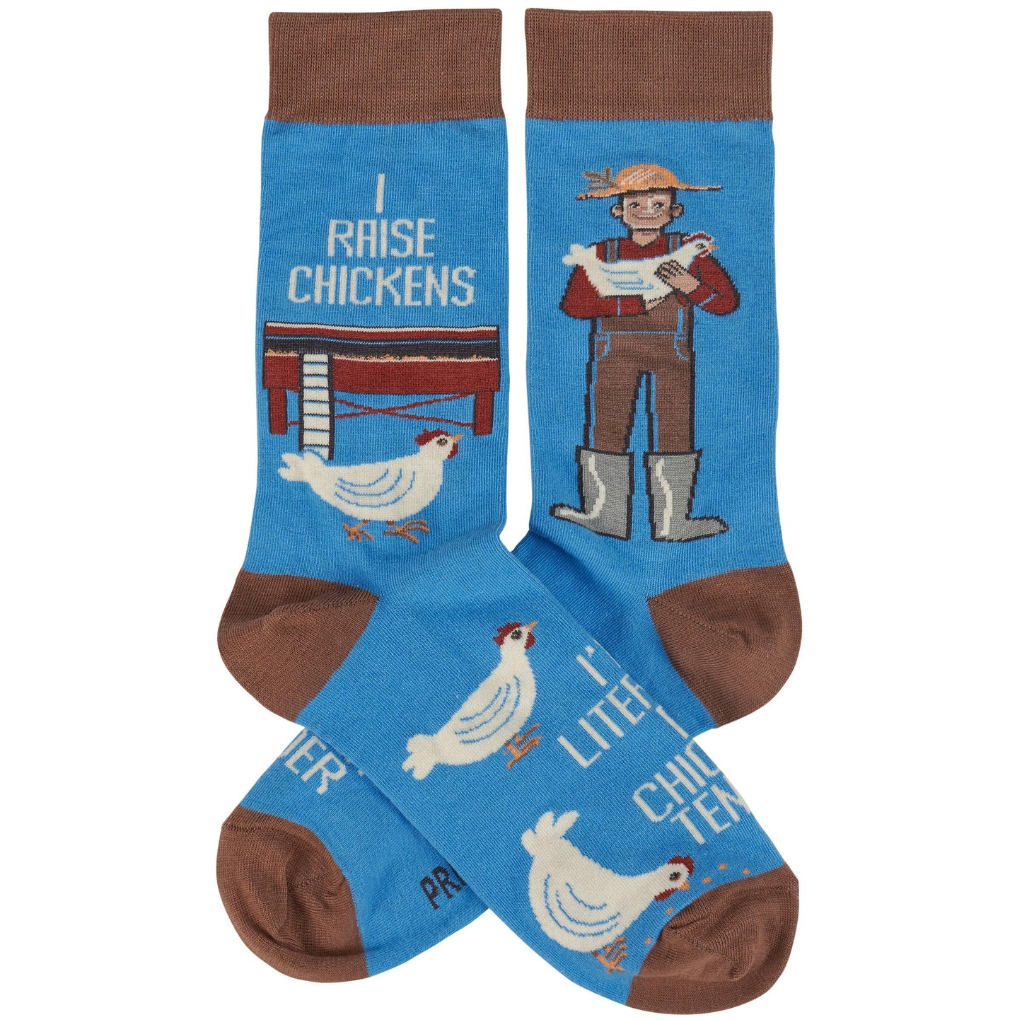 'I Raise Chickens' Socks - American Farm Company
