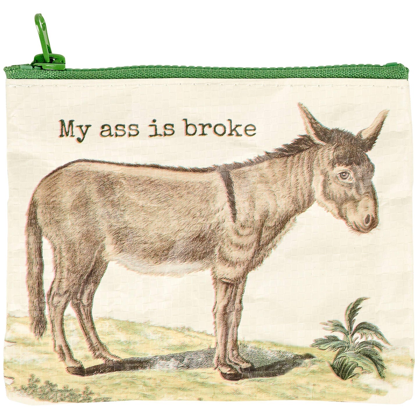 Broke Donkey Zipper Wallet - American Farm Company