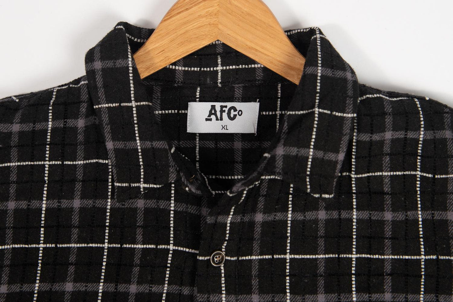 AFC Black Plaid Women’s Flannel Shirt - American Farm Company