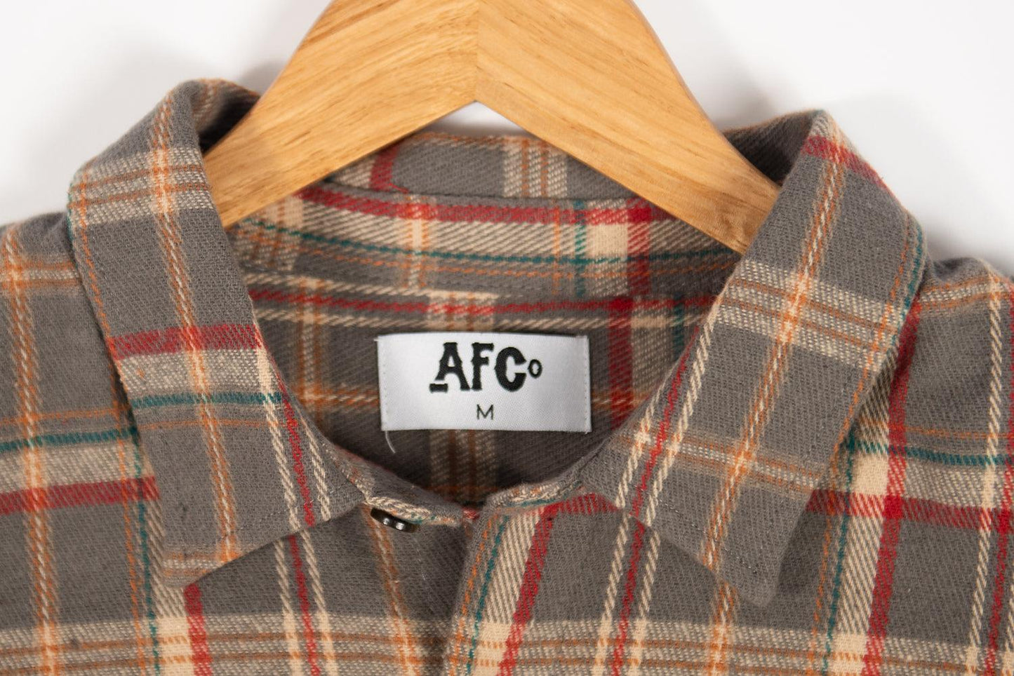 AFC Grey Plaid Women’s Flannel Shirt - American Farm Company