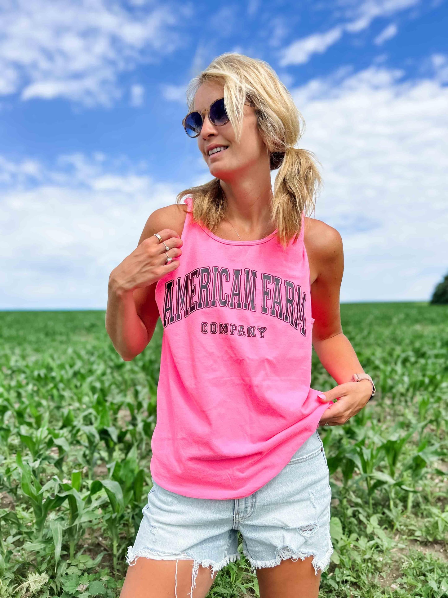 AFC 'Best of Summer Old School' Neon Tank 3 Pack - American Farm Company